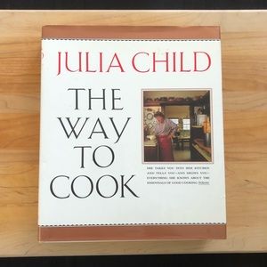 Vintage Julia Child Cookbook 1989 EUC The Way to Cook